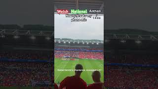 Welsh National Anthem Nearly Breaks my phone mic [upl. by Sadler]