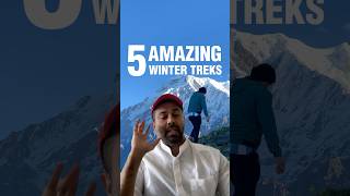 Winter treks 1 Kedarkantha 2Chopta Tunganath Chandrashila 3Triund 4Yuksom dzongri ampPrashar lake [upl. by Nottus853]