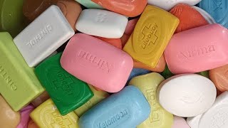 soap cutting♾️ multiple colour soap cutting asmr💰 satisfying 💵 no music 🧼 no talking 👁️👁️ [upl. by Orville217]