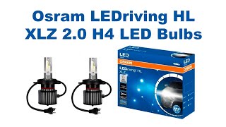 Osram LEDriving HL XLZ 2 0 H4 LED Bulbs [upl. by Danella]