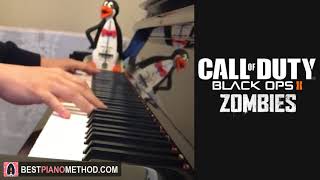 Black Ops 2 Zombies  Theme Song Piano Cover [upl. by Alael]