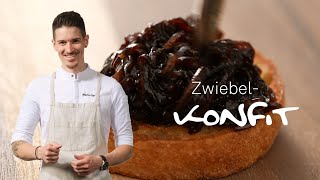 Zwiebelkonfit  ZwiebelChutney [upl. by Enram]