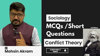 Sociology  Conflict Theory by Karl Marx [upl. by Ecydnarb]