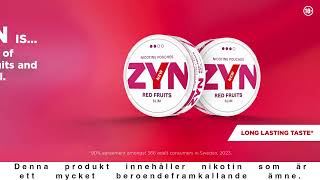 Nyhet ZYN Red Fruits [upl. by Aurelie]