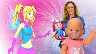 Spielspaß mit Nicole und Puppen  Smarta und Flügel für Barbie [upl. by Rediah495]