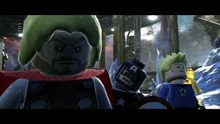 LEGO Marvel Superheroes  7 Bifrosty Reception [upl. by Seiuqram508]