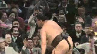 Hakuho vs Kisenosato [upl. by Gavriella]