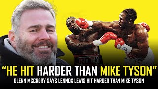 MIKE TYSON SPARRING PARTNER SAYS LENNOX LEWIS HIT HARDER 👀🥊 [upl. by Nattie]