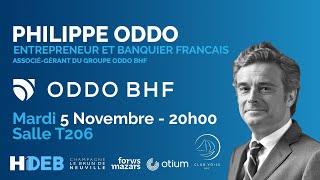 HEC Débats reçoit Philippe ODDO [upl. by Winson]