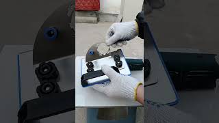 Angle grinder tile chamferyoutubeshorts viralvideo [upl. by Woermer309]