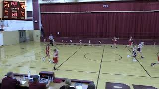 PJHS Girls Basketball 8th grade vs Brimfield  April 6th 2021 [upl. by Merideth]