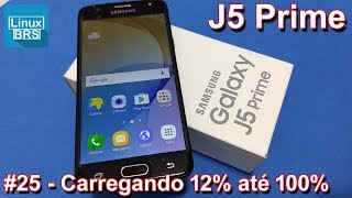 🔘 Samsung Galaxy J5 Prime  Tempo para carregar de 12 até 100 [upl. by Nitsreik]