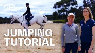 3 Jump Exercises for every rider w Han Equestrian amp Amanda Ross  Vlogs [upl. by Iclehc884]