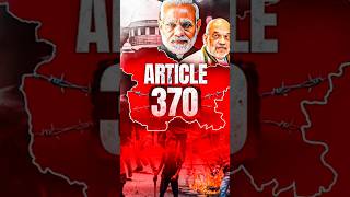 ARTICLE 370 Remove in जम्मू amp कश्मीर  Why Destroyed 370 by MODI Government [upl. by Cristiona]