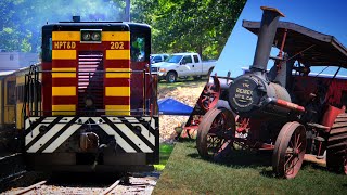 Denton Farmpark’s 54th Southeast Old Threshers’ Reunion [upl. by Eneirda238]