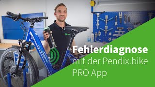 Fehlerdiagnose mit der Pendixbike PRO App [upl. by Ainivad615]