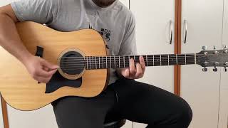 Coritos Campfire  Israel Houghton cover 1CN Guitarra acústica cover amp tutorial [upl. by Berman]