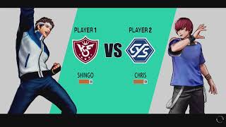 Shingo vs Chris  The King of Fighters XV [upl. by Notsirt]