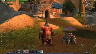 Pandaren Hunter Bow amp Gun Animations  WoW Warcraft Mists Of Pandaria Beta [upl. by Isleen]