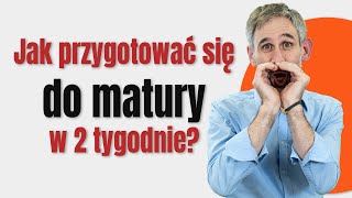 Jak przygotować się do matury w 2 tygodnie maturanamaksa maturazpolskiego [upl. by Chemesh]