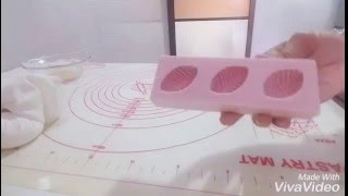 Kueh Makmur Tutorial using Silicone Mold [upl. by Adnaw306]