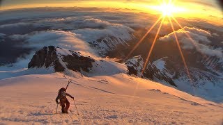 Skiing Rainier via Emmons Glacier [upl. by Sirad]