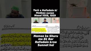 Tark e Rafadain ki Hadees sunan Nasai 1059 [upl. by Onaicul]