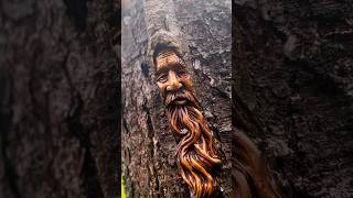 How to Carve a Wood Spirit 152 SHORT  Crooked Chisel TV  Learn to Carve woodcarving art howto [upl. by Marcin]