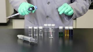 Solid Phase Extraction SPE Color Demonstration [upl. by Naloc]