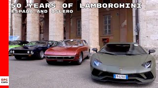 50 years of Lamborghini Espada and Islero [upl. by Elrebma373]