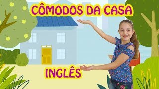 CÔMODOS DA CASA EM INGLÊS [upl. by Colley31]