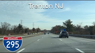 PANJ i295 South Around Trenton PA Exit 8  NJ 65A [upl. by Ferri393]