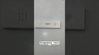 Pregnancy test😉faint line positiveyoutube [upl. by Corene]