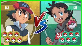 Pokemon Battle Pedia Sinnoh Ash Vs Goh [upl. by Lladnew]