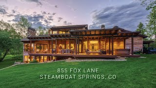 855 Fox Lane in Steamboat Springs Teaser [upl. by Ellicott832]