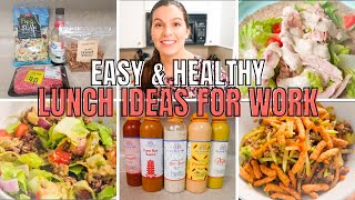 EASY amp HEALTHY LUNCH IDEAS FOR WORK LUNCH PREP FOR THE WEEK ON A BUDGET [upl. by Elrae693]