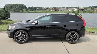 Gobs of POWER  2016 Volvo XC60 T6 R Design Review [upl. by Ihcelek754]