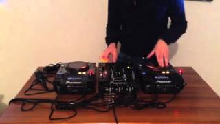 Hip Hop Scratch Cdj 400 amp Djm 400 [upl. by Odnolor158]