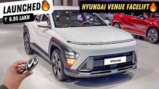 Hyundai Venue Facelift Launched In India 🔥🔥  Better Than Tata Nexon amp Kia Sonet [upl. by Brunk]