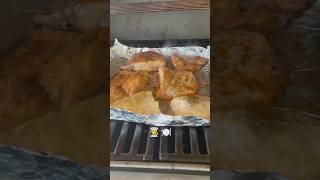 What’s better than tripletail fishing Mesquite grilled tripletail food shorts cooking fish [upl. by Anyer49]