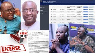 OB This Is The Evidence Mahama amp Kwaku BoahenOmanhene Pulls Documents From Minerals Cssion [upl. by Thenna500]