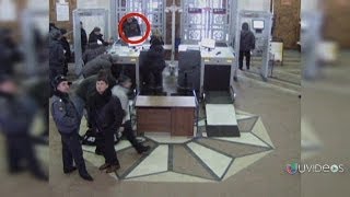 Captado en video el atentado terrorista en Rusia  Exclusivo Online [upl. by Adnocahs]