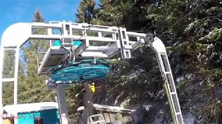 Skiing Seefeld How to fix a T bar lift with a sledgehammer [upl. by Eelarol222]