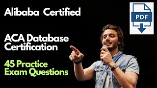 ACA Database Certification Exam Practice Question and Answers  Alibaba Cloud [upl. by Nerradal]