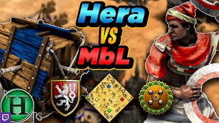 Bohemians vs Gurjaras  1v1 Arabia  vs MbL  AoE2 [upl. by Nosnek]