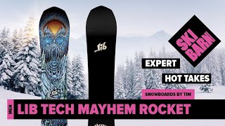 Lib Tech Mens Mayhem Rocket Snowboard 2025 [upl. by Karlan909]