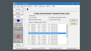 Lotto Pro Tutorial  1  Creating Your Lottery Tickets [upl. by Ivor]