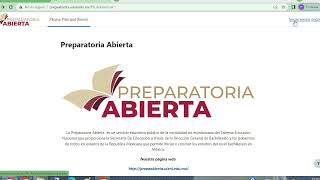 Acceso al examen en Prepa Abierta 2023 [upl. by Siberson]