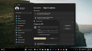 How To Setup Windows Hello PIN for Login in Windows 11 Account 2024 [upl. by Obadias]