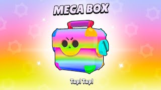 😍YEEES NEW FREE MEGA BOX IS HERE🎁🤯🤤  Brawl Stars Free Gifts [upl. by Ydnerb289]